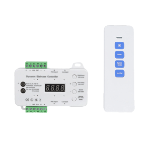 Dynamische trapverlichting controller inclusief sensoren en afstandsbediening – 12 programma's