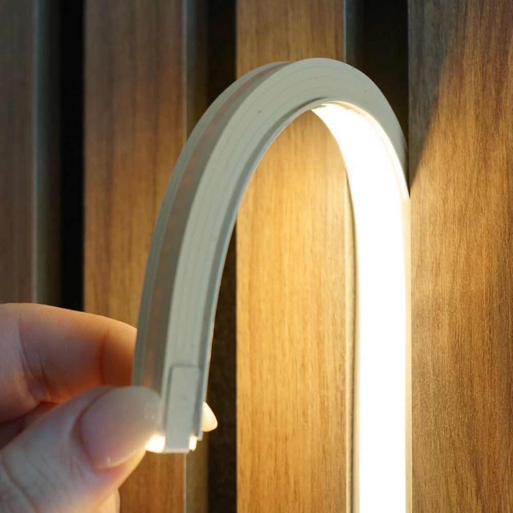 Led strip in flexibel wit inbouwprofiel | warm wit | 7,5 meter - Afbeelding 2