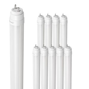 10x LED TL Buis 120cm – T8 G13 Fitting – 12/18 Watt 3600 lumen (200lm/W) – 6000K daglicht wit – Flikkervrij – Vervangt 150 Watt (150W/860) – Incl. Starter