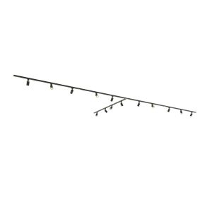 Taros Railverlichting Pakket – T-vorm – 4x 1,5m rail – 2x 1m rail – 14 railspots – Excl. Lichtbron – IP20 – Modulair – 230V