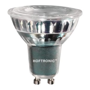 LED GU10 Spot – Dimbaar – 4 watt 345 lumen – 2700K warm wit – Vervangt 50 Watt – Glas – GU10 fitting – LED Reflector – Universele fitting